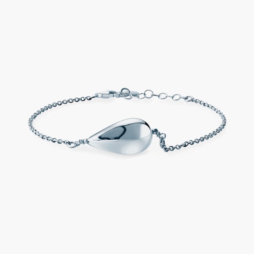 Bransoletka srebrna Rosée